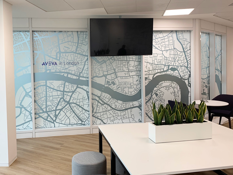 office signage installations by Impression Graphics in Hampshire